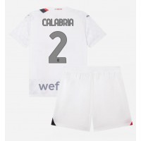 AC Milan Davide Calabria #2 Replica Away Minikit 2023-24 Short Sleeve (+ pants)